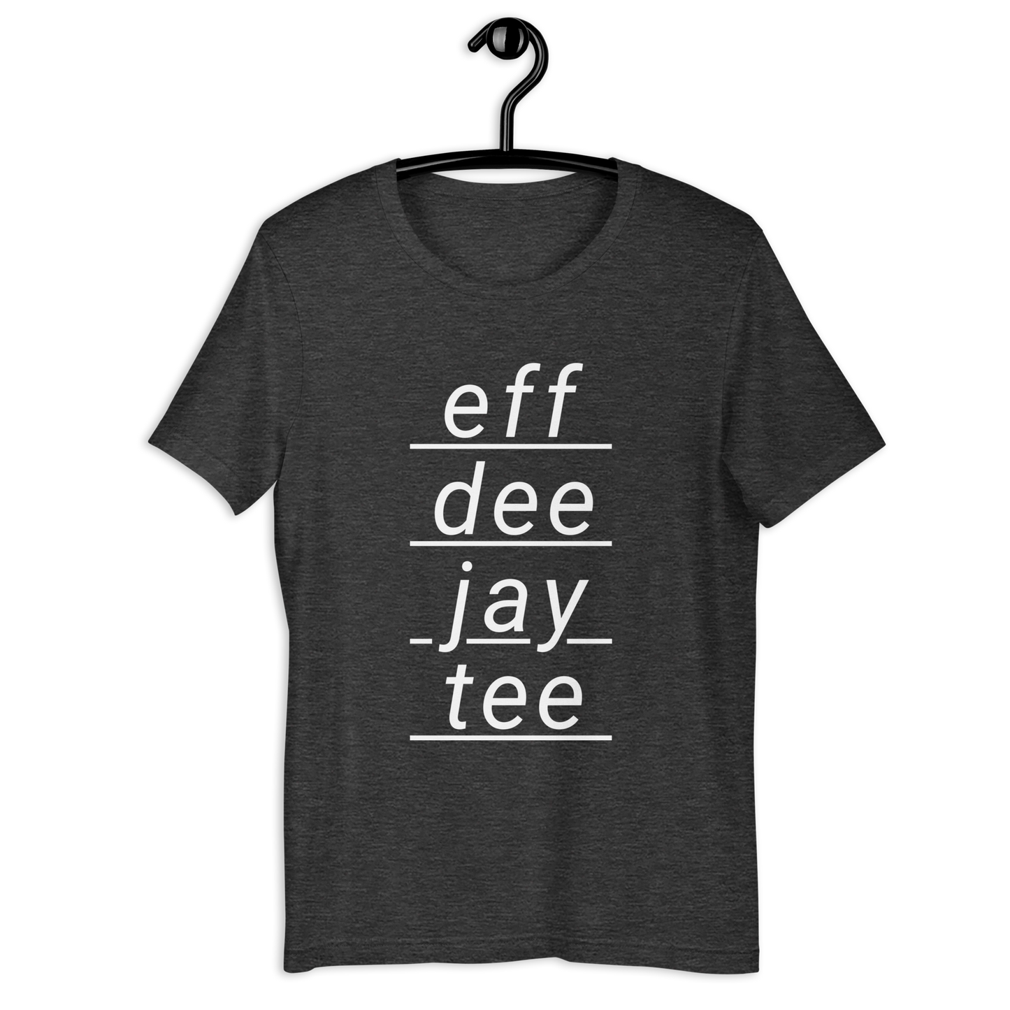 effdeejaytee underlined white text